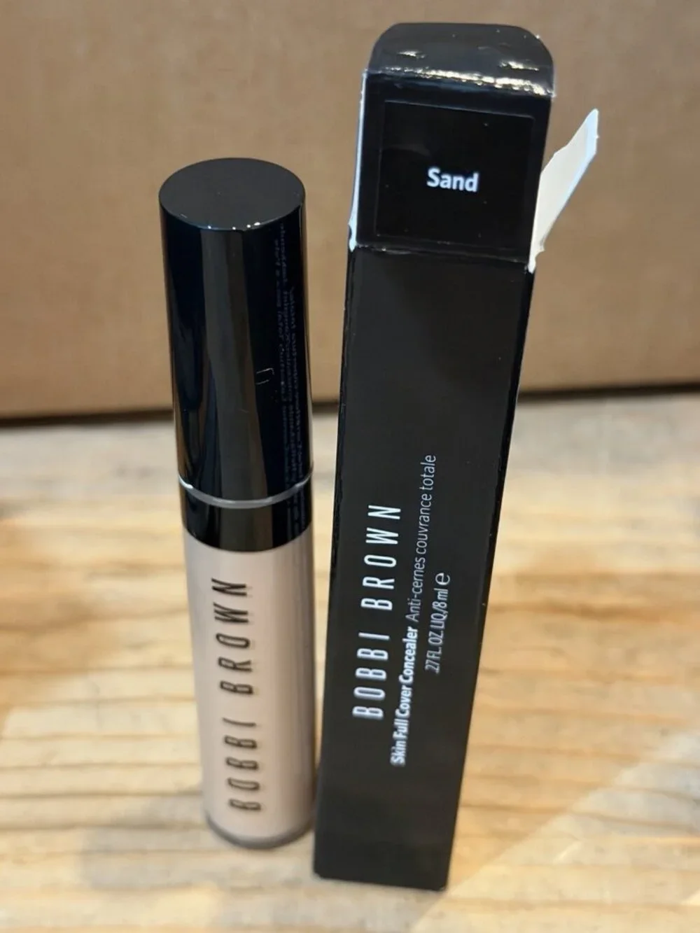 Bobbi Brown Skin Full Cover Concealer, Sand 0.27 Fl Oz New W/ Box